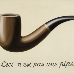 Cuadro. La traición de las imágenes de René Magritte